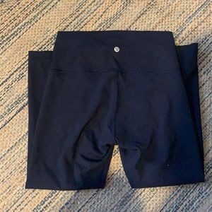 Lululemon Wunder Train navy blue